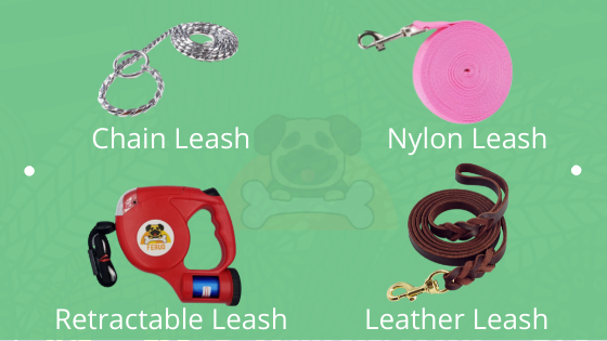 Types of dog leashes